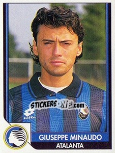 Sticker Giuseppe Minaudo - Italy Tutto Calcio 1993-1994 - Sl