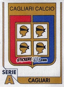 Figurina Scudetto - Italy Tutto Calcio 1993-1994 - Sl