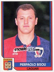 Sticker Pierpaolo Bisoli - Italy Tutto Calcio 1993-1994 - Sl