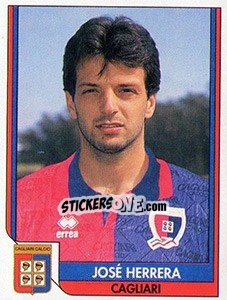 Sticker Jose Herrera - Italy Tutto Calcio 1993-1994 - Sl