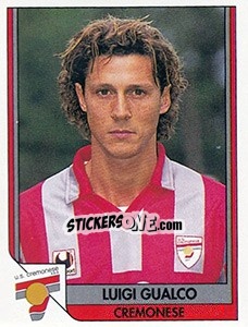 Figurina Luigi Gualco - Italy Tutto Calcio 1993-1994 - Sl