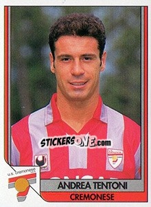 Cromo Andrea Tentoni - Italy Tutto Calcio 1993-1994 - Sl
