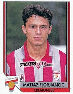 Sticker Matjaz Florijancic - Italy Tutto Calcio 1993-1994 - Sl