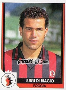 Figurina Luigi Di Biagio - Italy Tutto Calcio 1993-1994 - Sl
