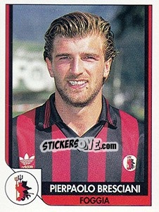 Figurina Pierpaolo Bresciani - Italy Tutto Calcio 1993-1994 - Sl