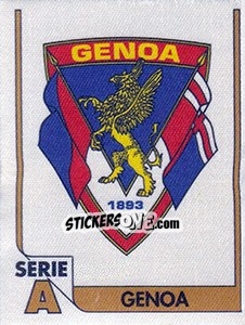 Sticker Scudetto - Tutto Calcio 1993-1994 n. 71 - Sl