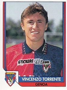 Sticker Vincenzo Torrente - Tutto Calcio 1993-1994 n. 76 - Sl