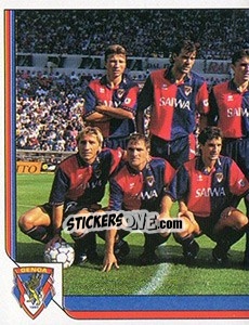 Figurina Squadra (puzzle 1) - Italy Tutto Calcio 1993-1994 - Sl