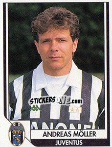 Sticker Andreas Moller - Italy Tutto Calcio 1993-1994 - Sl