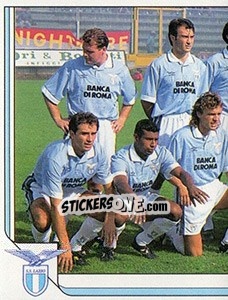 Sticker Squadra (puzzle 1) - Tutto Calcio 1993-1994 n. 135 - Sl