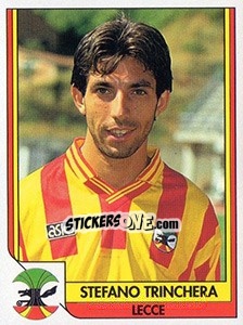 Sticker Stefano Trinchera - Italy Tutto Calcio 1993-1994 - Sl