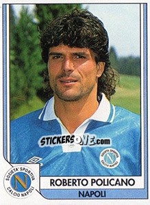 Figurina Roberto Policano - Italy Tutto Calcio 1993-1994 - Sl