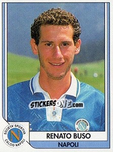 Cromo Renato Buso - Italy Tutto Calcio 1993-1994 - Sl