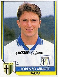 Sticker Lorenzo Minotti - Tutto Calcio 1993-1994 n. 202 - Sl