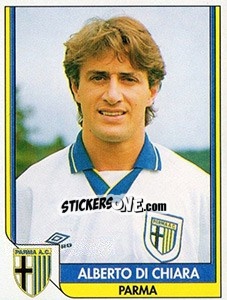 Sticker Alberto Di Chiara - Italy Tutto Calcio 1993-1994 - Sl