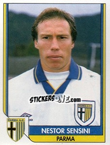 Sticker Nestor Sensini - Tutto Calcio 1993-1994 n. 206 - Sl