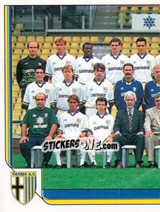 Figurina Squadra (puzzle 1) - Italy Tutto Calcio 1993-1994 - Sl