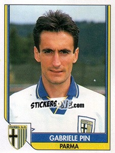 Cromo Gabriele Pin - Italy Tutto Calcio 1993-1994 - Sl