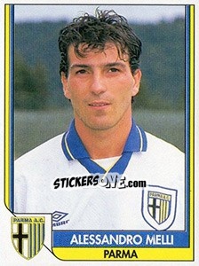 Sticker Alessandro Melli - Tutto Calcio 1993-1994 n. 214 - Sl