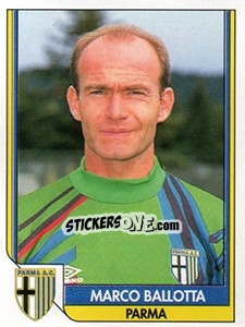 Figurina Marco Ballotta - Italy Tutto Calcio 1993-1994 - Sl