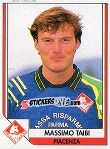 Sticker Massimo Taibi - Tutto Calcio 1993-1994 n. 218 - Sl