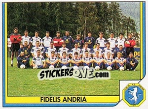 Cromo Squadra - Italy Tutto Calcio 1993-1994 - Sl