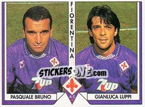 Figurina Pasquale Bruno / Gianluca Luppi - Italy Tutto Calcio 1993-1994 - Sl