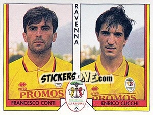 Sticker Francesco Conti / Enrico Cucchi