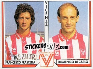 Sticker Francesco Frascella / Domenico Di Carlo - Tutto Calcio 1993-1994 n. 477 - Sl