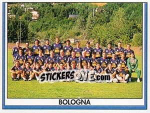 Sticker Squadra Bologna - Italy Tutto Calcio 1993-1994 - Sl