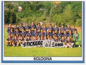 Sticker Squadra Bologna - Tutto Calcio 1993-1994 n. 483 - Sl