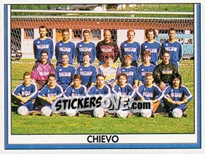 Cromo Squadra Chievo - Italy Tutto Calcio 1993-1994 - Sl