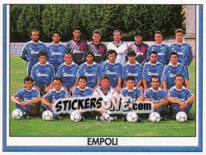 Sticker Squadra Empoli - Tutto Calcio 1993-1994 n. 491 - Sl