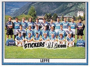 Figurina Squadra Leffe