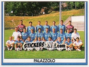 Sticker Squadra Palazzolo - Italy Tutto Calcio 1993-1994 - Sl