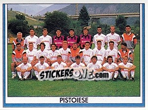 Sticker Squadra Pistoiese - Tutto Calcio 1993-1994 n. 500 - Sl