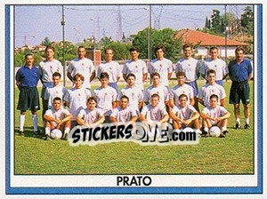 Figurina Squadra Prato - Italy Tutto Calcio 1993-1994 - Sl