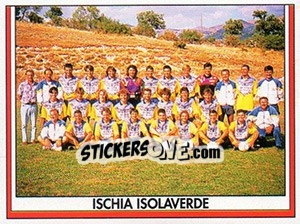 Figurina Squadra Ischia Isolaverde