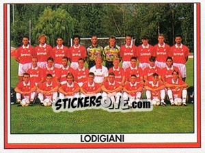 Figurina Squadra Lodigiani