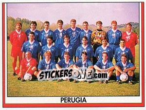 Sticker Squadra Perugia - Tutto Calcio 1993-1994 n. 525 - Sl