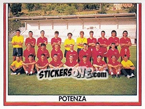 Sticker Squadra Potenza - Tutto Calcio 1993-1994 n. 527 - Sl