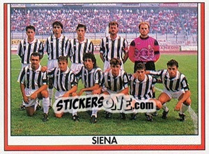 Sticker Squadra Siena - Italy Tutto Calcio 1993-1994 - Sl