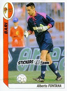 Cromo Alberto Fontana - Italy Tutto Calcio 1994-1995 n. 4 - Sl
