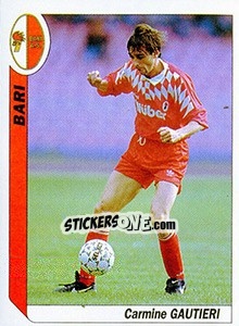 Sticker Carmine Gautieri - Italy Tutto Calcio 1994-1995 - Sl