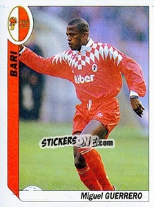 Sticker Miguel Guerrero - Italy Tutto Calcio 1994-1995 n. 16 - Sl