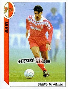 Sticker Sandro Tovalieri - Italy Tutto Calcio 1994-1995 - Sl