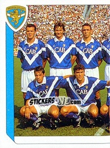 Sticker Squadra (puzzle 1) - Italy Tutto Calcio 1994-1995 - Sl