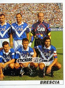 Figurina Squadra (puzzle 2) - Italy Tutto Calcio 1994-1995 - Sl