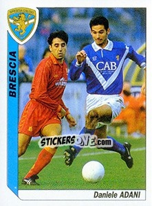 Figurina Daniele Adani - Italy Tutto Calcio 1994-1995 - Sl