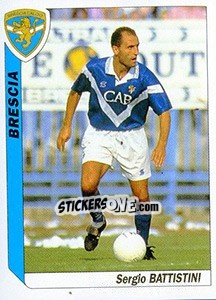 Sticker Sergio Battistini - Italy Tutto Calcio 1994-1995 - Sl